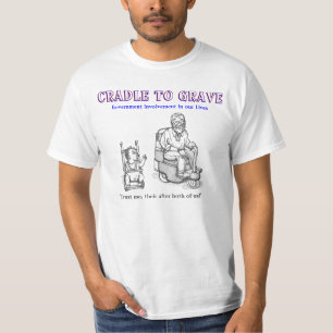 Vagga till graven t shirt