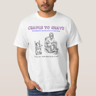 Vagga till graven t shirt