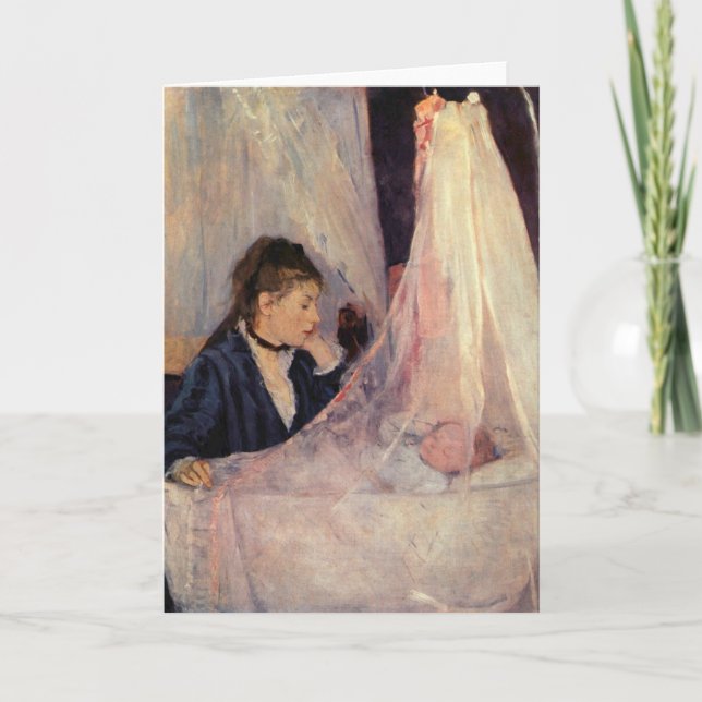 Vagga vid Berthe Morisot Kort (Framsida)