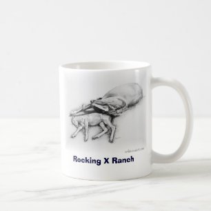 Vagga x-ranchen kaffemugg