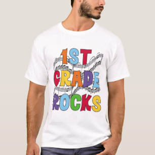Vaggar den 1st klassen för multifärgaden Tshirts