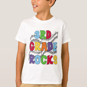Vaggar den 3rd klassen för multifärgaden Tshirts