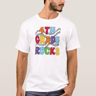 Vaggar den 4th klassen för multifärgaden Tshirts