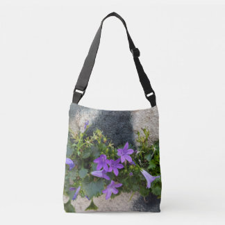 väggblomma axelväska