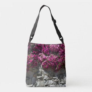 väggblommor axelväska