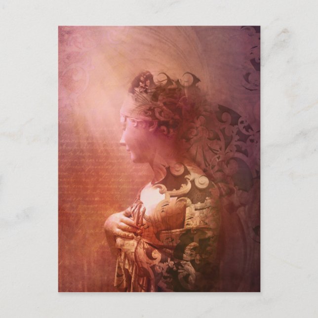 Väggblomstervykort Vykort (Framsida)