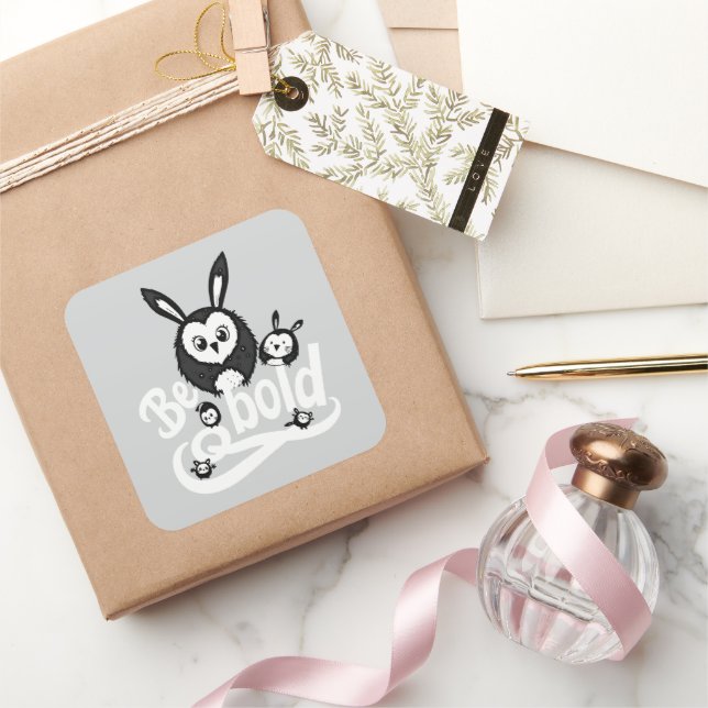 Väggdekal Fyrkantigt Klistermärke (Gifting)
