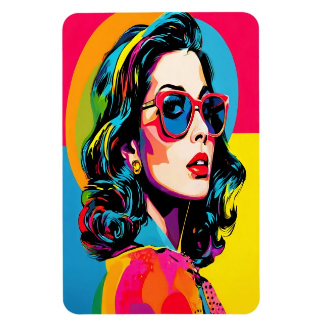 Väggdekantering för kraftig popup-konst för återst magnet (Vertikal)