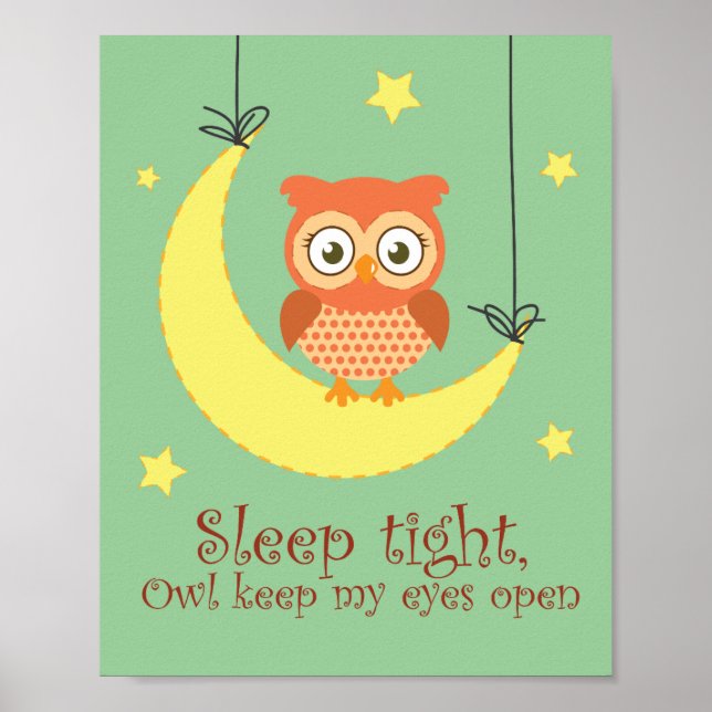 Väggdekoration för barn poster (Framsidan)