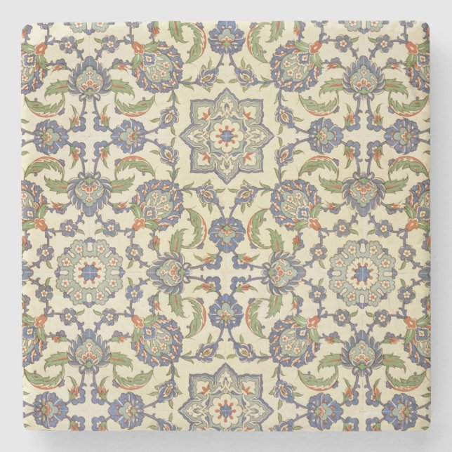 Väggen belägger med tegel av Qasr Rodouan, från Underlägg Sten (Framsidan)