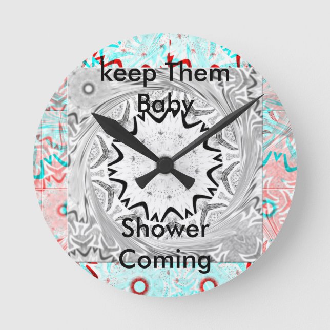 Väggen tar tid på rund klocka (Framsida)