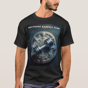 Väggens Logotyp från Halfhydes Klubb i barbellen T Shirt