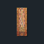 Väggens slut, Stamspärr av Gustav Klimt Canvastryck<br><div class="desc">Slut på muren, Stoclet Frieze (1905-1911) av Gustav Klimt är en vintage Art nouveau-målning som innehåller ett mosaiskt geometriskt mönster i guld tones. Stoclet Frieze är en serie symbolpaneler och Gustav Klimts sista underbara verk. De var målade i matsalen i Palais Stoclet i Bryssel 1905-1911. Klimts frys paneler innehåller motiv...</div>