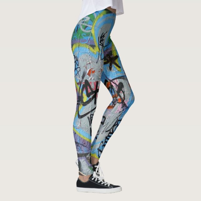 vägggraffiti leggings (Höger)
