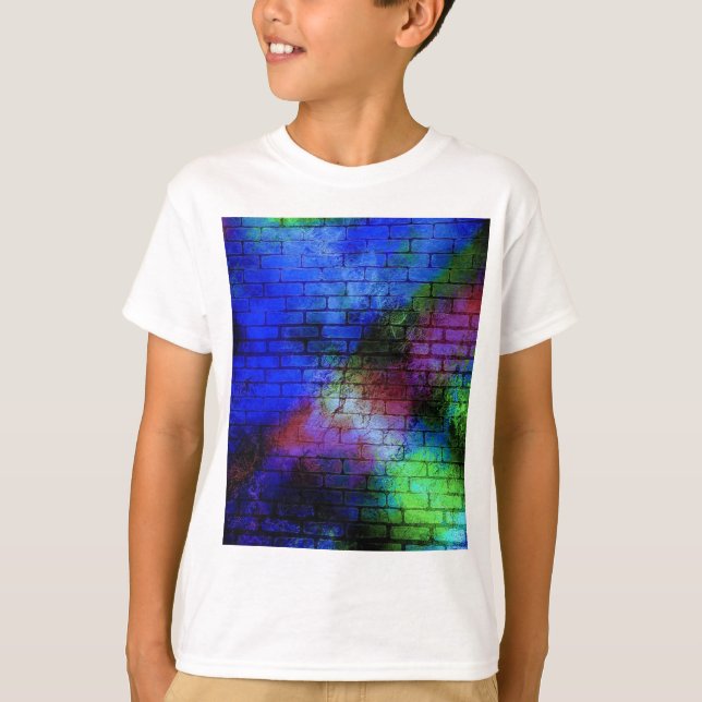 Vägggraffiti T-shirt (Framsida)