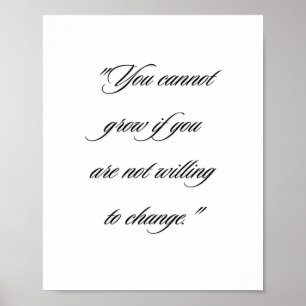 Vägginspiration, Motiveringsot, inspiration Poster