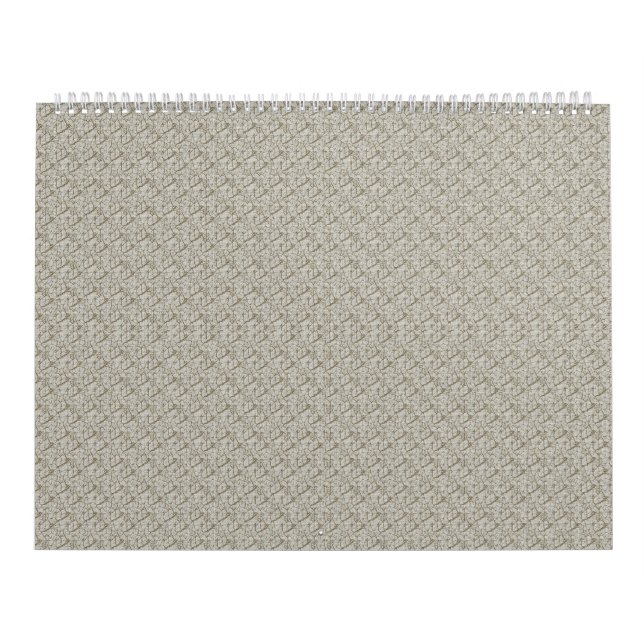 Väggkalender | Elegant Geometrisk 2027 Planerare Kalender (Omslag)
