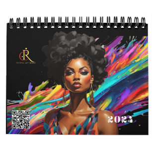 Väggkalender - EmpowHERed Excellence:Black Women Kalender
