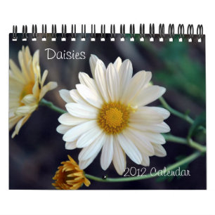 Väggkalender för 2012 daisy kalender