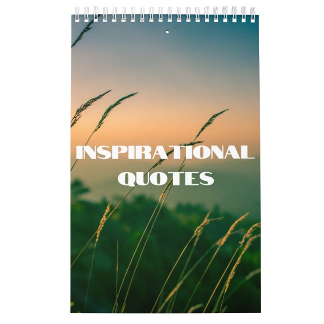 Väggkalender för inspirationskampanj kalender (Omslag)
