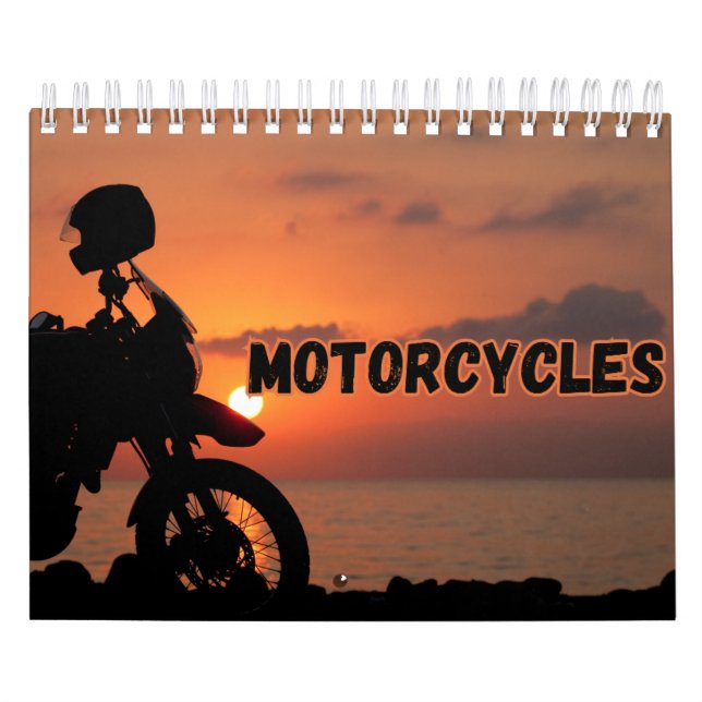 Väggkalender för motorcykelns Showcase-samling Kalender (Omslag)