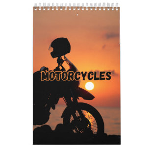 Väggkalender för motorcykelns Showcase-samling Kalender
