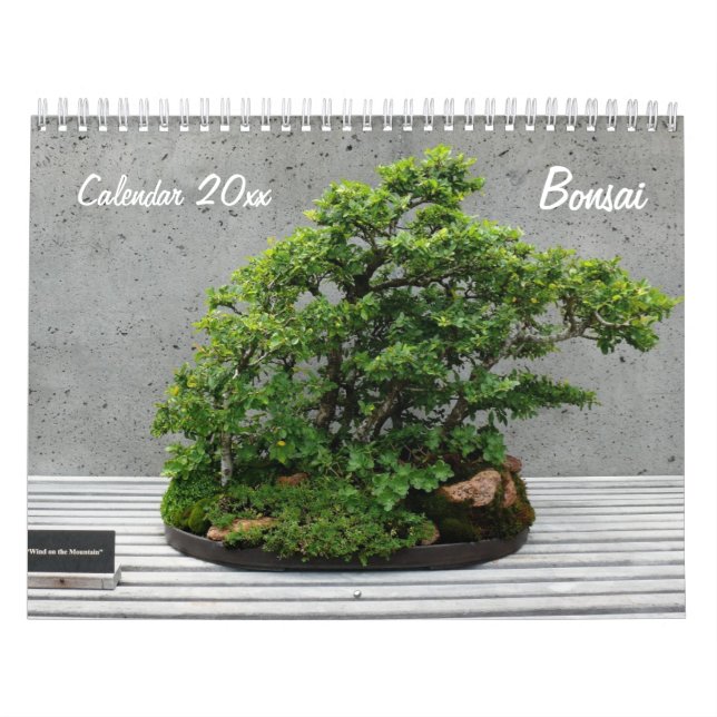 Väggkalender med Bonsai Kalender (Omslag)