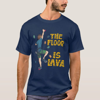 Väggklättring Vandring Klipptur Klättrare Camping T Shirt