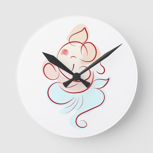 väggklocka (Framsida)