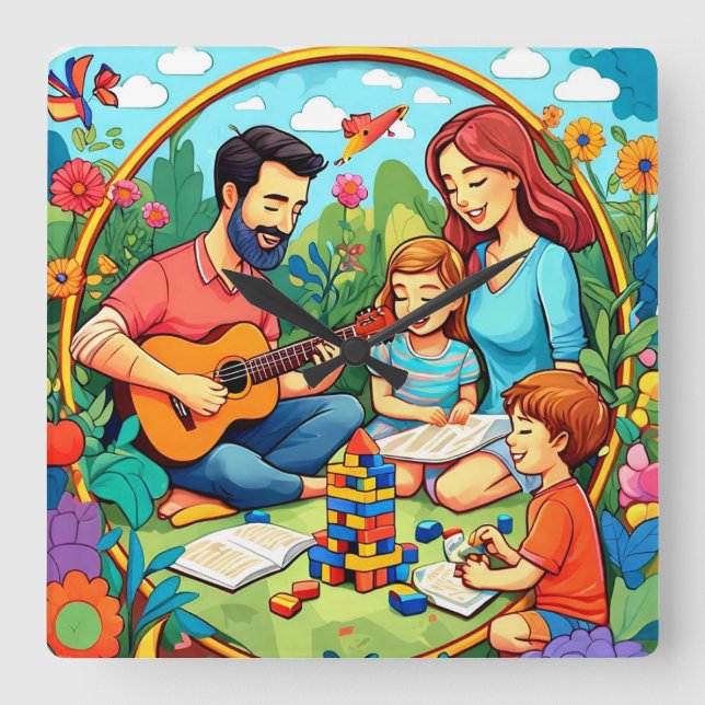 Väggklocka (Framsida)