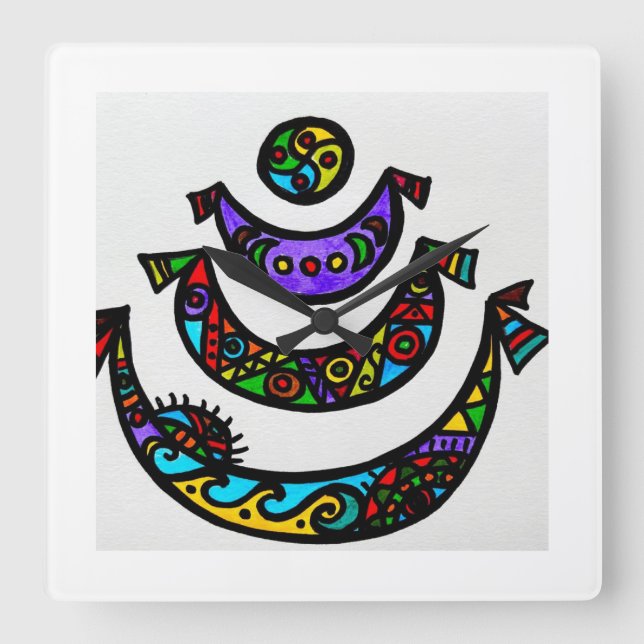 Väggklocka (Framsida)