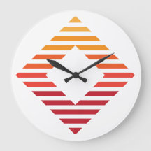 Väggklocka, 10-tums Runt naturträ Ram