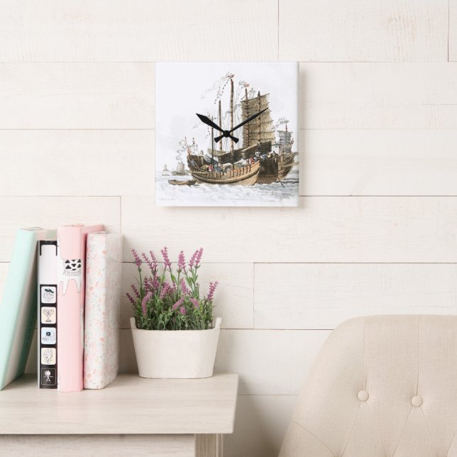 Väggklocka av hög kvalitet (Läsesal)