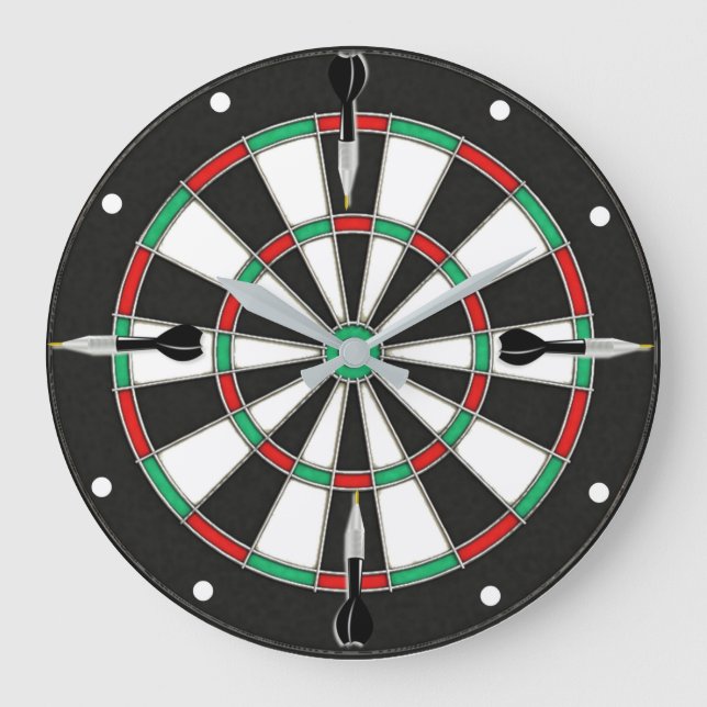 Väggklocka för Dartboard (Framsida)