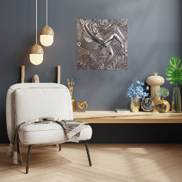 Väggklocka för dekodesign