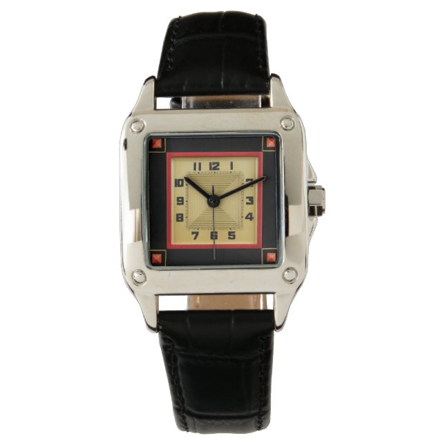 Väggklocka för dekodesign armbandsur (Framsida)