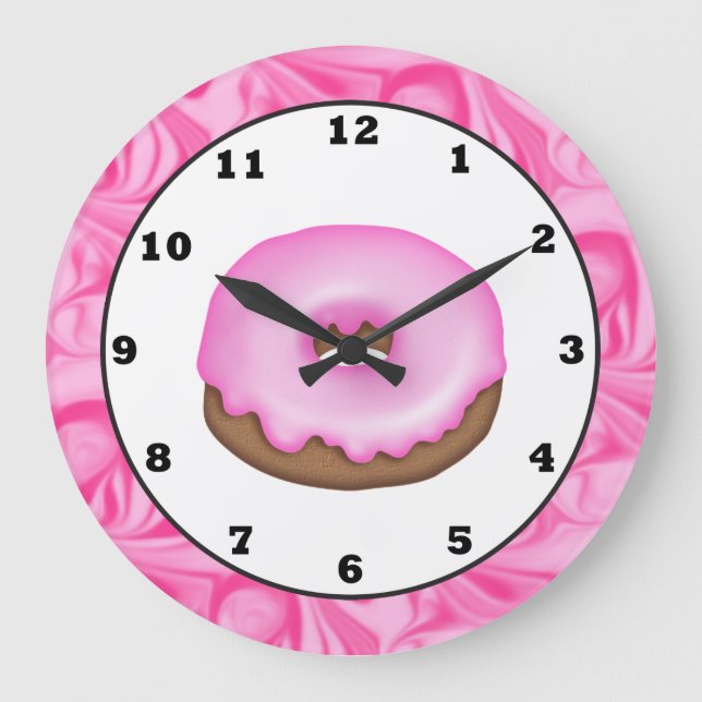 Väggklocka för frostigt blodbad (Framsida)