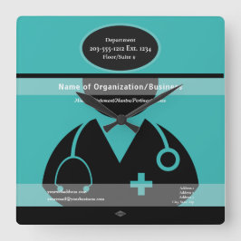 Väggklocka för medicinskt tema HAMbyWG