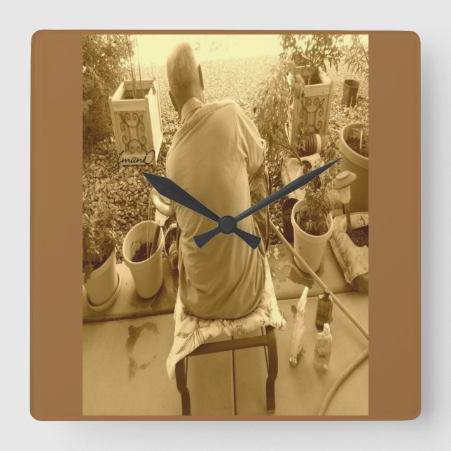 Väggklocka för 'My Space'-Anpassningsbar (Framsida)