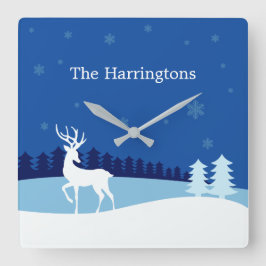 Väggklocka för renare Illustration med eget namn