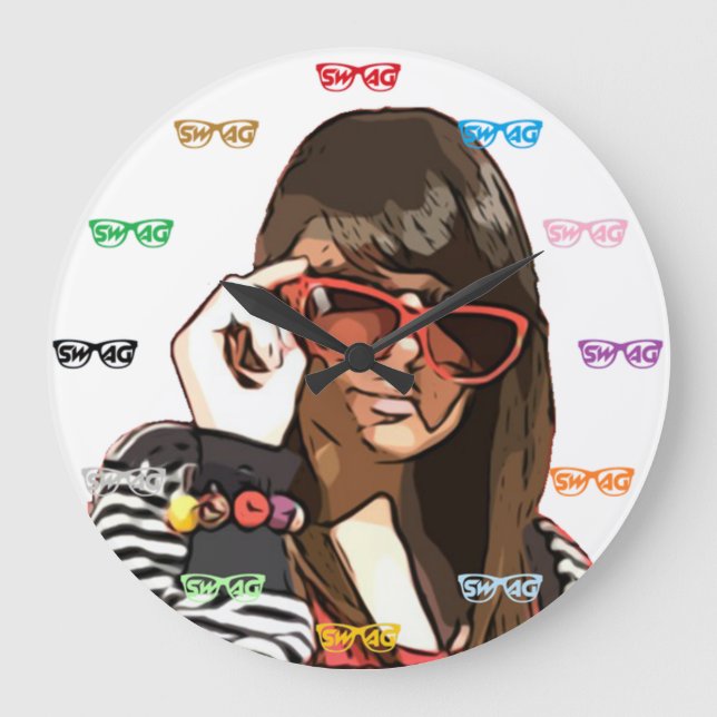 Väggklocka för svepning (Framsida)