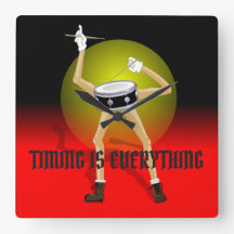 Väggklocka för torkare