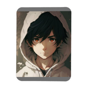 väggkonst Anime Boy Poster Magnet
