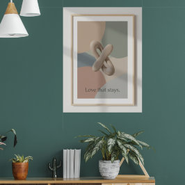 Väggkonst-Evig kärlek Poster