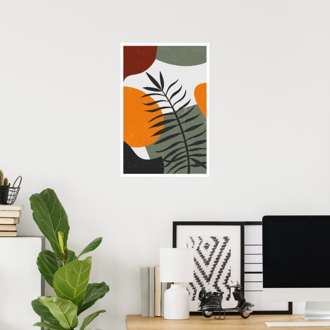 Väggkonst, hemdekanter, Boho art, Bedroom Decor Poster (Hemmakontoret)