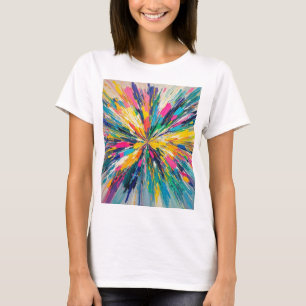 Väggkonst med uttrycklig abstrakt poster dekoratio t shirt