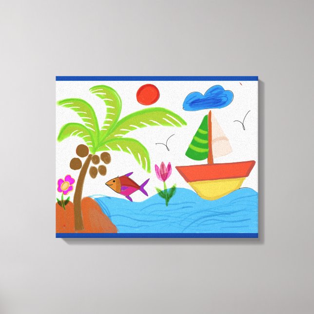 Väggkonst Poster Canvastryck (Framsida)