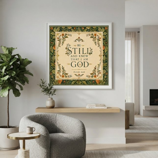Väggkonst vardagsrum | Vintage blomsterutsmyckad s Canvastryck (bible verse of the day
bible verse daily
verse of the day bible verse
bible verse on love
)