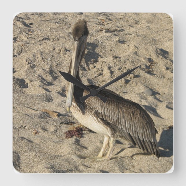 Vägglås - Anpassad Fyrkantig Klocka (Framsida)