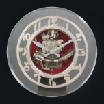 Vägglås för Art Deco-design Stor Klocka<br><div class="desc">Rund (stor) med två storlekar är den här vägguttaget dynamiskt tryckt med AcryliPrint®HD-processaa för att säkerställa högsta möjliga visning av innehåll. Beställ den här muren från stil för dina väggar eller ge till vänner och familj som en gåva till en tidlös skatt. 2 storlekar: 8-tumsdiameter (medium) eller 10, 75-tumsdiameter (stor)....</div>